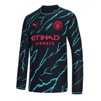 Manchester City Phil Foden #47 Replica Away Shirt 2023-24 Long Sleeve